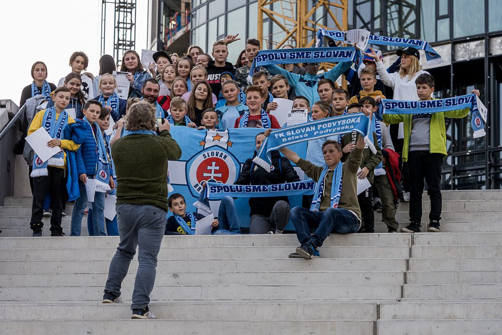 SK Slovan Bratislava fans match management marketing