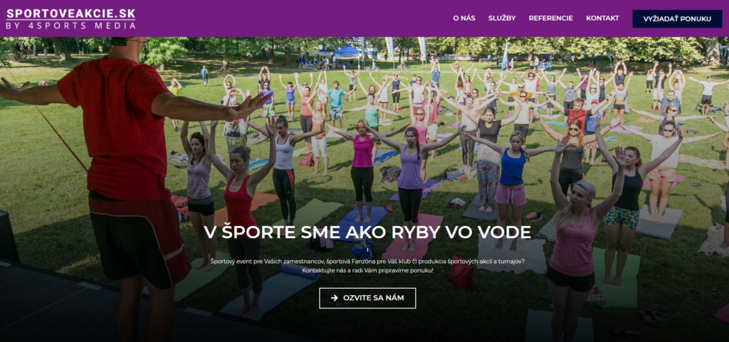 sportoveakcie web sportove akcie agentura bratislava slovensko event produkcia